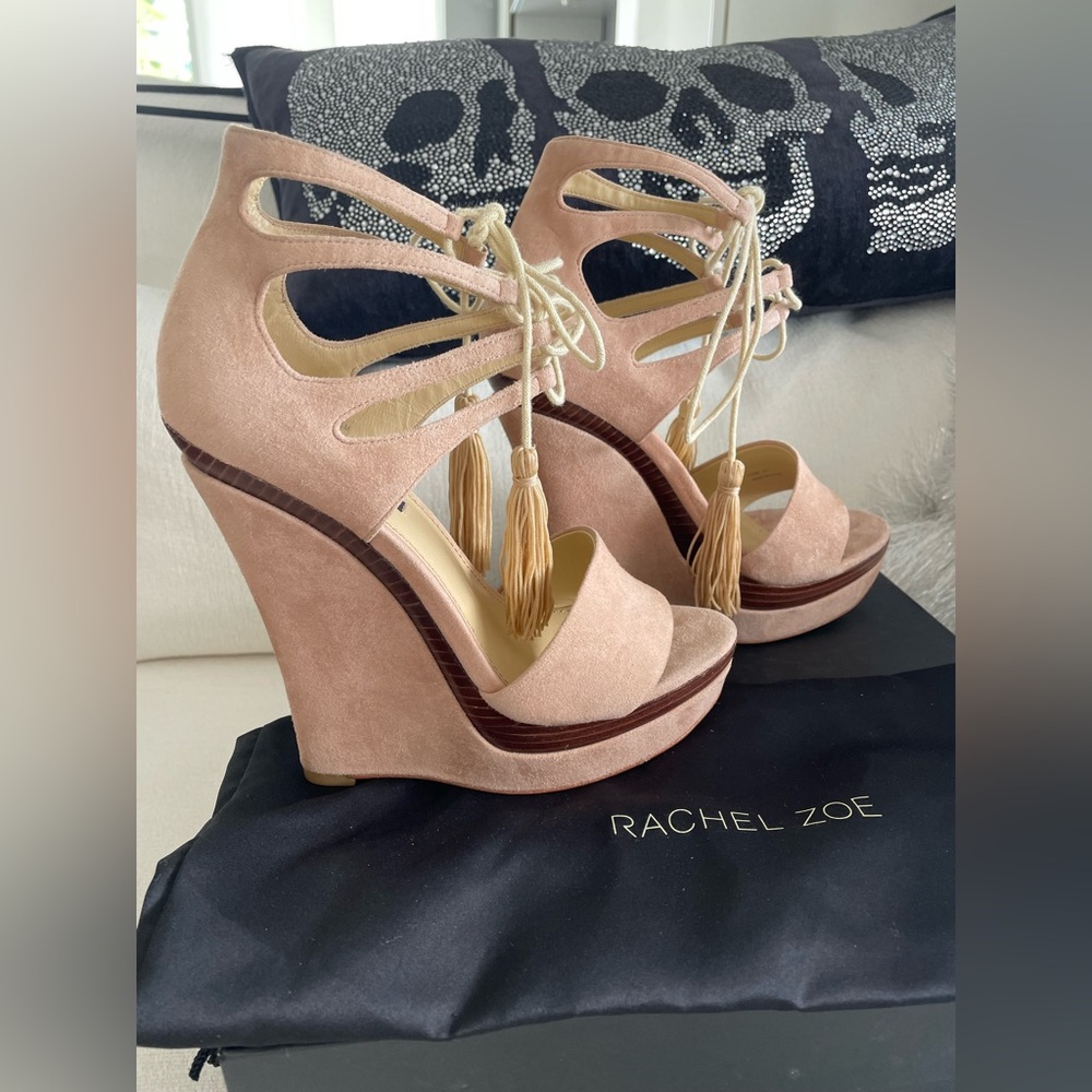 Rachel Zoe Suede Platform Shoes